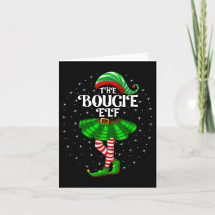 Xmas Group Matching Women Girls The Bougie Elf Chr Card