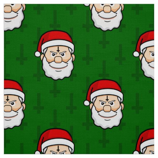 xmas hail santa fabric