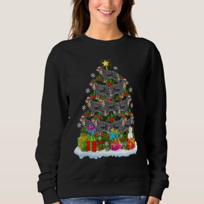Xmas Holiday  English Cocker Spaniel Dog Christmas Sweatshirt