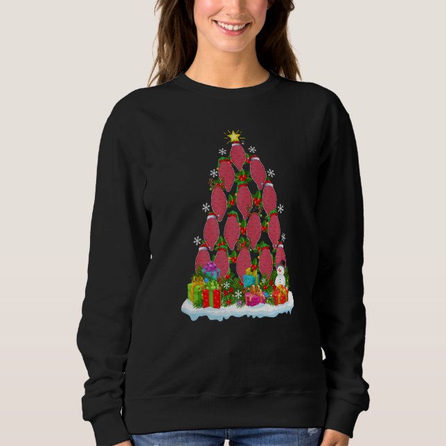 Xmas Holiday  Sweet Potato Christmas Tree Sweatshirt (Front)