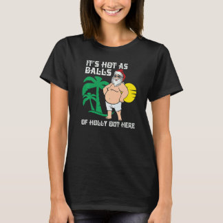 Xmas In July Hot Santa Summer Christmas Cute  Grap T-Shirt