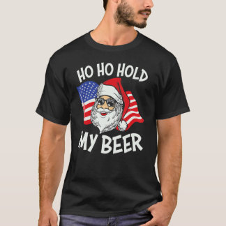 Xmas In July Santa Ho Ho 4th Christmas Cute  Graph T-Shirt