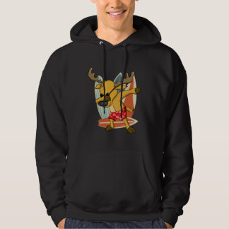 Xmas In Summer Party Boy Christmas In July Dabbing Hoodie