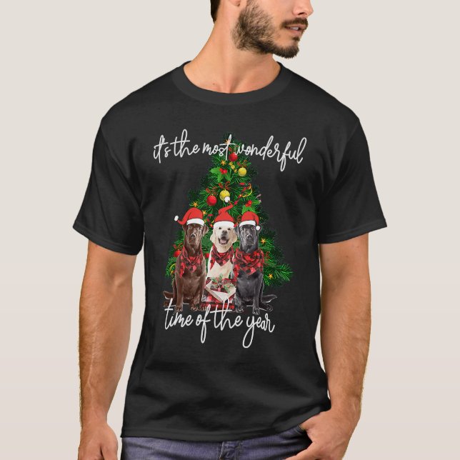 Xmas It's The Most Wonderful Time Of The Year T-Shirt (Front)