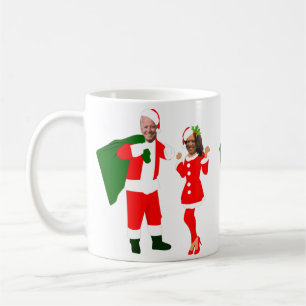 xmas joe biden santa kamala harris coffee mug