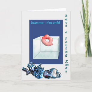 Xmas kiss card 2 by Angel Lafin