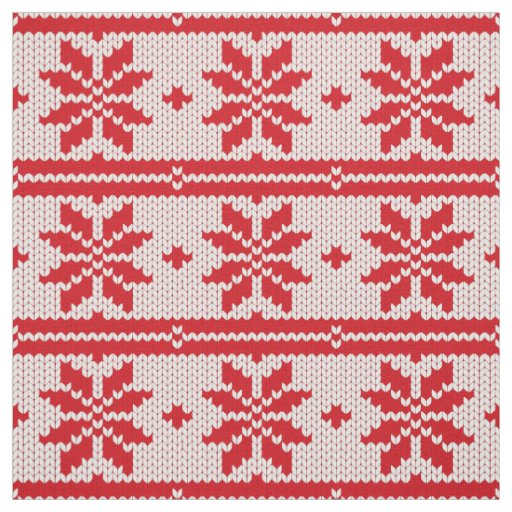 Xmas knitting seamless pattern 1 + your ideas fabric