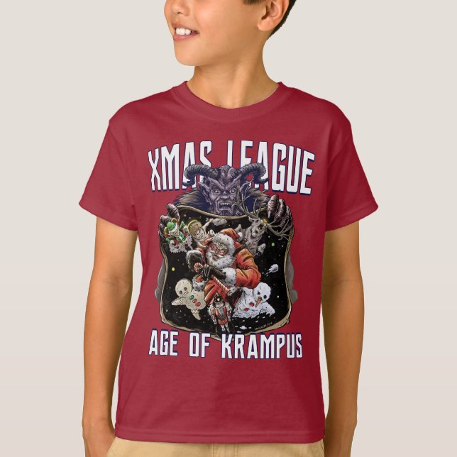 Xmas League Age of Krampus T-Shirt (Front)