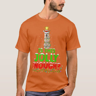 Xmas Lighting Is This Jolly Enough Akita Inu Chris T-Shirt