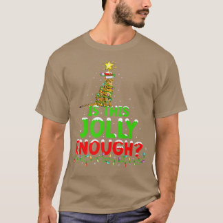 Xmas Lighting Is This Jolly Enough Bengal Cat Chri T-Shirt