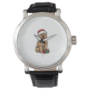 Xmas Lighting Santa Hat Shar Pei Dog Christmas _2 Watch