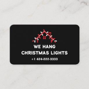 💡 Xmas Lights Installation Business Card