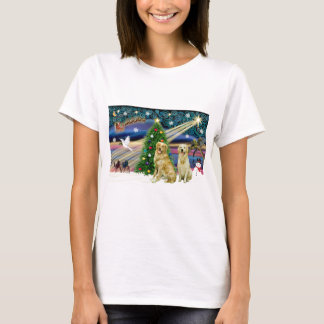 Xmas Magic-Golden-Pair T-Shirt