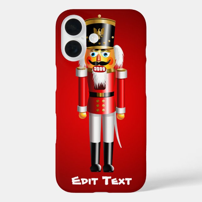 Xmas Nutcracker Ballet Toy Soldier Case-Mate iPhone Case (Back)