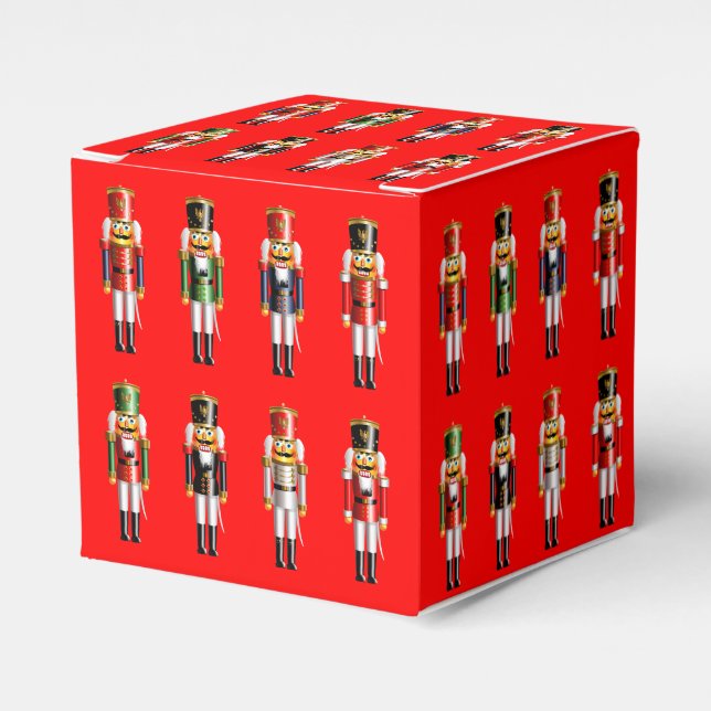 Xmas Nutcracker Favor Boxes (Front Side)