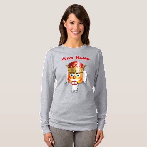 Xmas Nutcracker King Cartoon T_Shirt