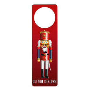 Xmas Nutcracker Sentry Door Hanger