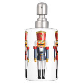Xmas Nutcracker Soap Dispenser And Toothbrush Holder (Front)