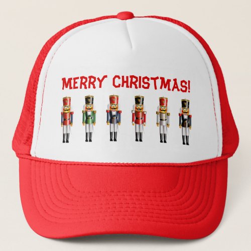 Xmas Nutcracker Soldiers Trucker Hat