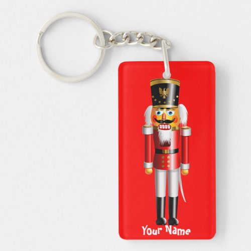 Xmas Nutcracker Toy Soldiers Keychain