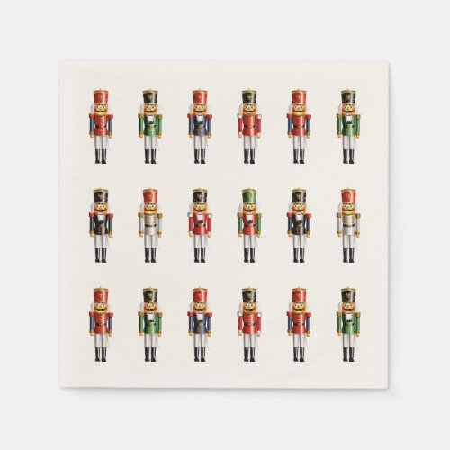 Xmas Nutcracker Toy Soldiers Napkins