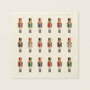Xmas Nutcracker Toy Soldiers Napkins