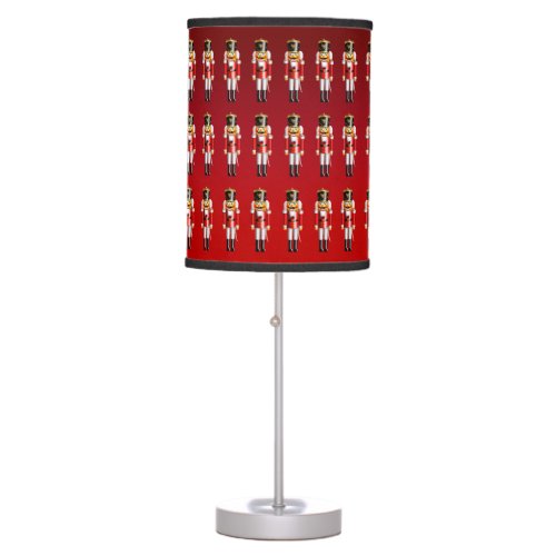 Xmas Nutcracker Toy Soldiers Table Lamp