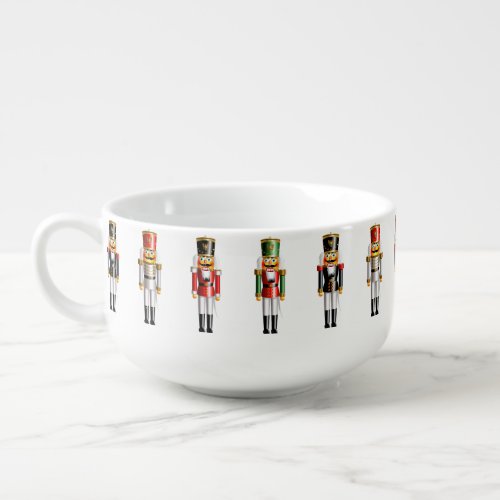 Xmas Nutcrackers Soup Mug