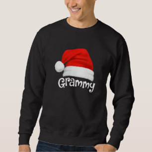 Xmas Pajama Group Matching Grammy Christmas Hat Sweatshirt