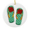 Xmas Party Flip Flops