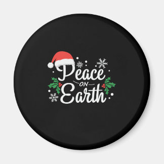 Xmas Peace On Earth Magnet