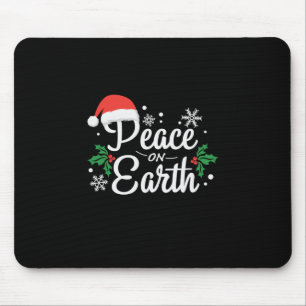 Xmas Peace On Earth Mouse Pad
