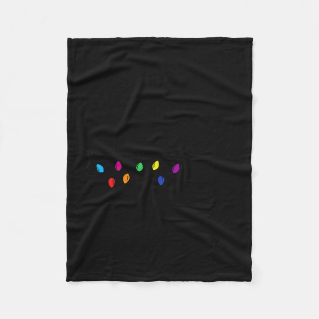 Xmas Probably Just Gonna Jingle Some Of The Way I' Fleece Blanket (Front)