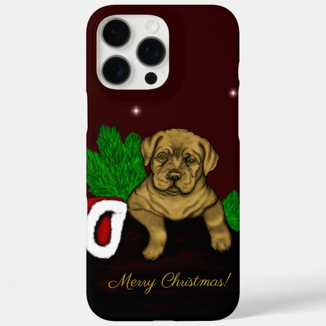 XMas Puppy Case-Mate iPhone Case (Back)