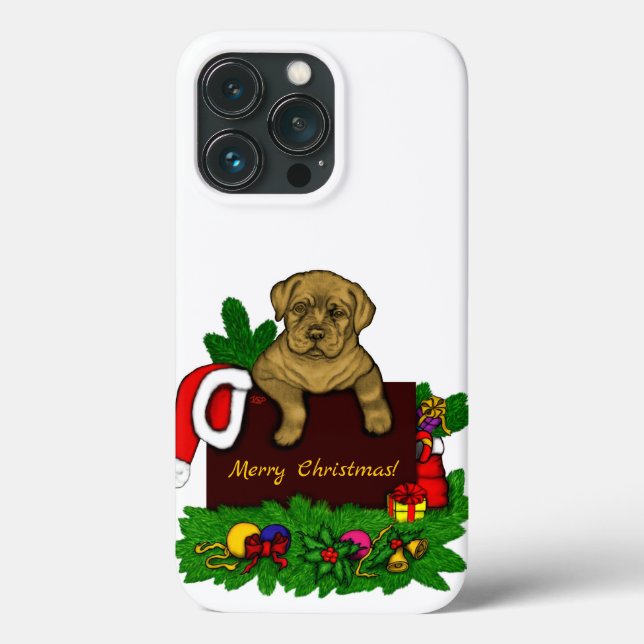 XMas Puppy Case-Mate iPhone Case (Back)