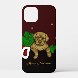 XMas Puppy iPhone 12 Mini Case