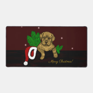 XMas Puppy Desk Mat