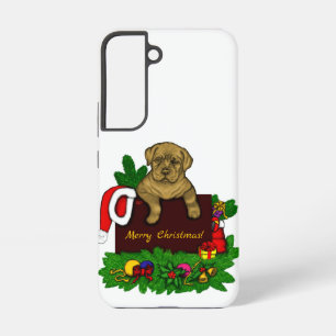 XMas Puppy Samsung Galaxy S22 Case