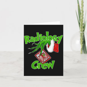 Xmas Radiology Christmas Radiologist Xray Tech Fun Card