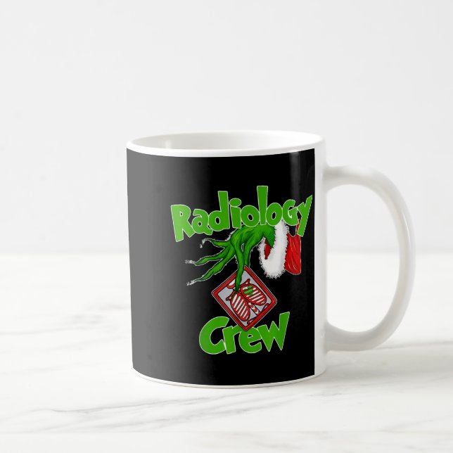 Xmas Radiology Christmas Radiologist Xray Tech Fun Coffee Mug (Right)
