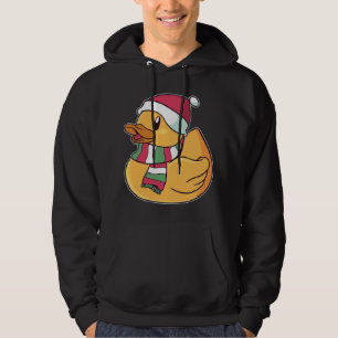 Xmas Rubber Ducky Duckie Duck Christmas Gift Cute Hoodie