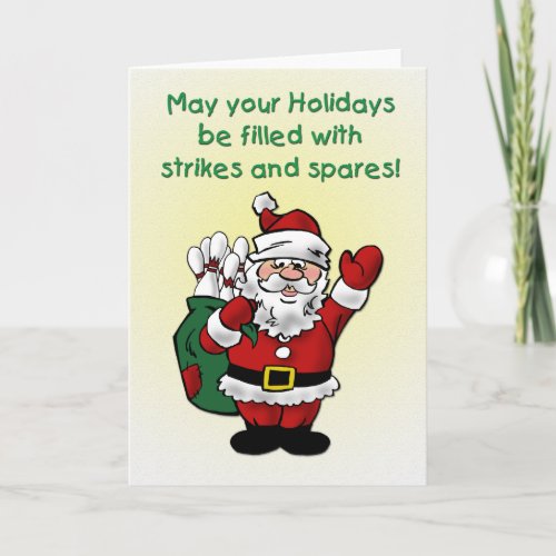 Xmas Santa Holiday Card