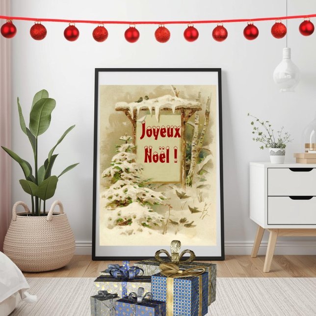 xmas scene with yard sign (Creator Uploaded)