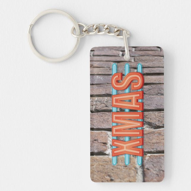 XMAS Sign Keychain (Front)