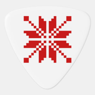 Xmas Snowflake Christmas Pattern Guitar Pick