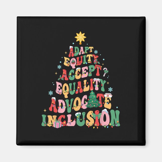 Xmas Special Education Teacher Funny Sped Teacher  Magnet (Front)