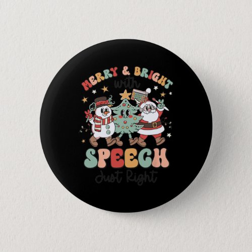 Xmas Speech Therapy Merry And Bright With Speech J Button