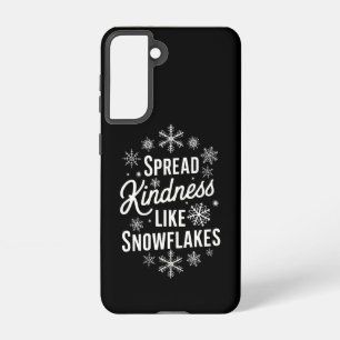 Xmas Spread Kindness Like Snowflakes Christmas  Samsung Galaxy S21 Case