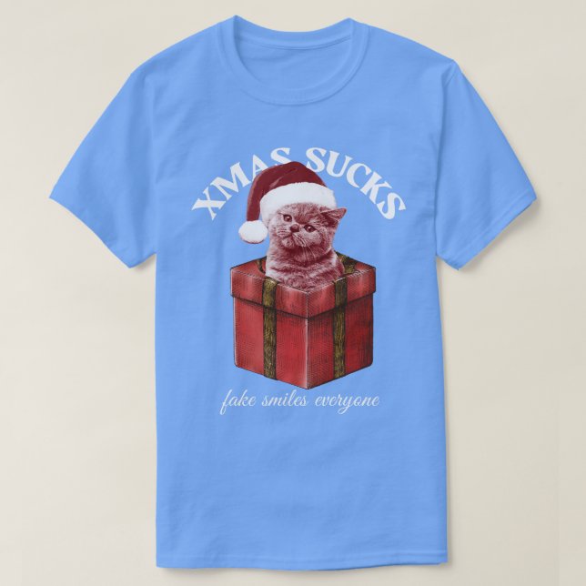XMAS SUCKS T-Shirt (Design Front)