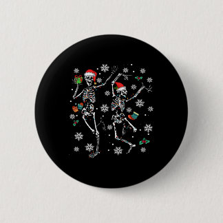 Xmas Tree Christmas Lights Christmas Skeleton Danc Button
